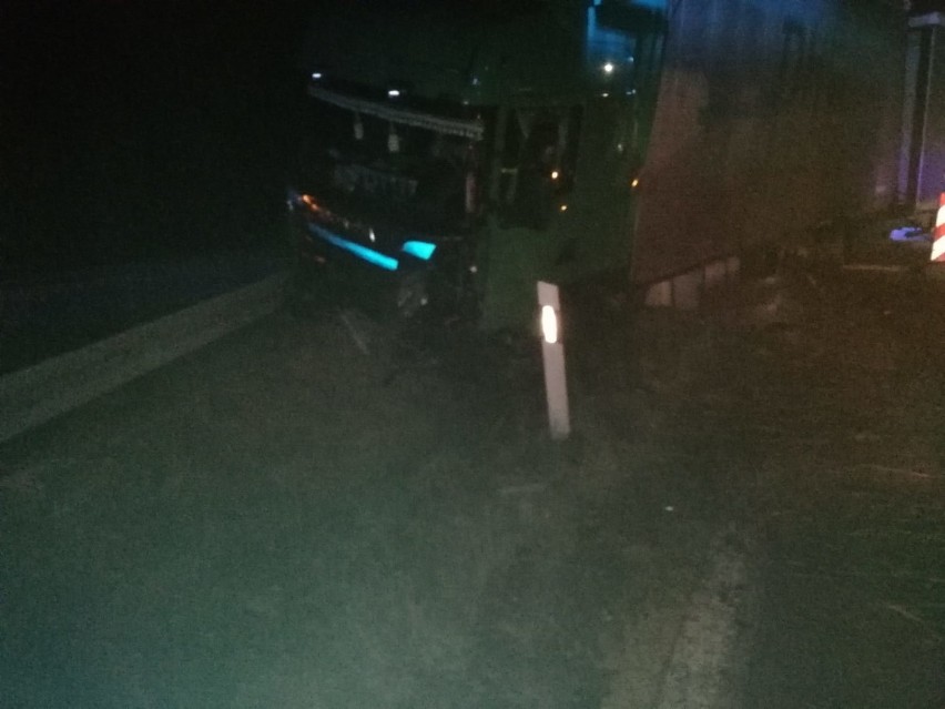 Wypadek na DK 1 w Słostowicach koło Radomska