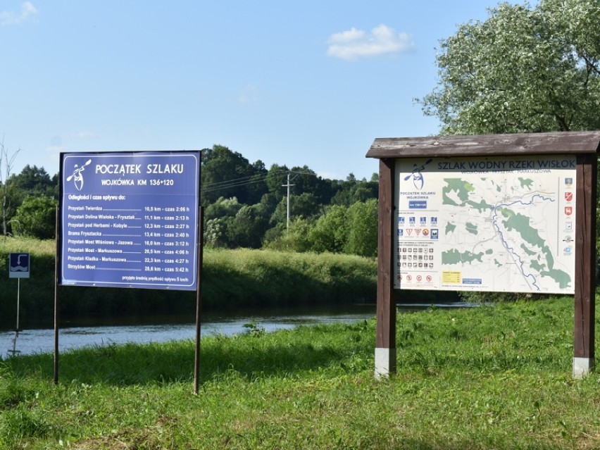 Kajakiem szlakiem rzeki Wisłok. Rusza sezon na przystani w Wojkówce k. Krosna. Kajak wypożyczysz za darmo