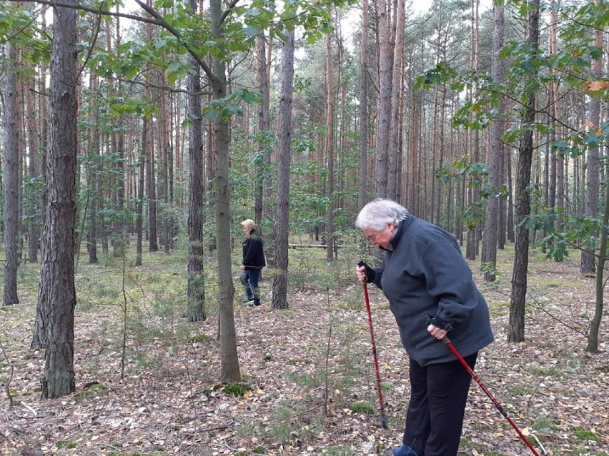 Stowarzyszenie "Pod Lasem". Seniorzy z Osiedla Winiary regularnie sprzątają las winiarski, ale nie tylko. ZDJĘCIA