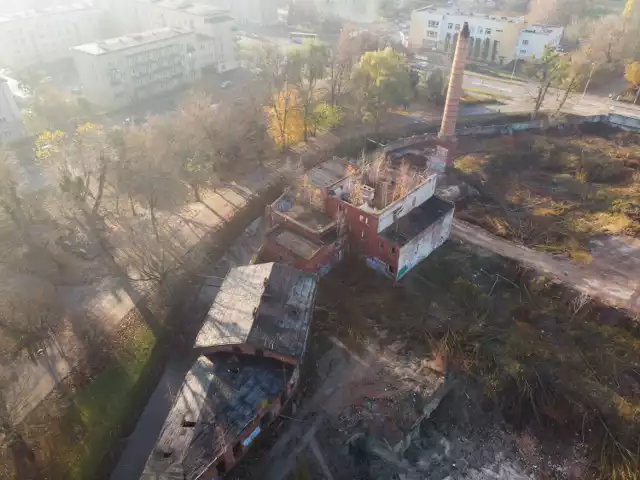 Tak wyglądają ruiny po browarze w Grudziądzu. Zostało niewiele