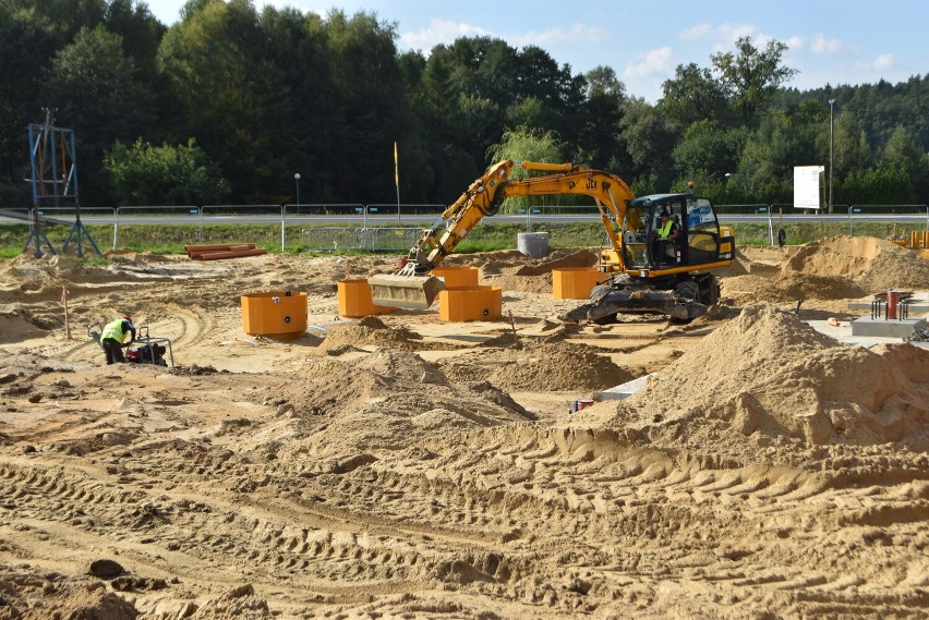 Koło Jerzmanowej stanie stacja Shell