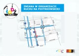 Trasa W-Z: Od 4 października inaczej pojedziemy ul. Piotrkowską w Łodzi [MAPA]