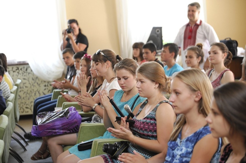Młodzież z Ukrainy w Oleśnicy (ZDJĘCIA)