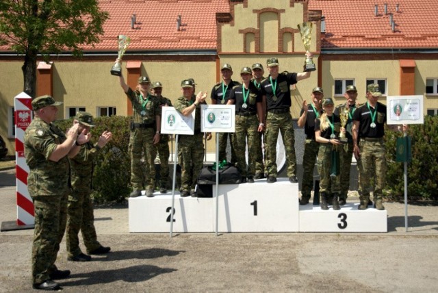 Załoga Bieszczadzkiego Oddziału Straży Granicznej najlepsza w Polsce.