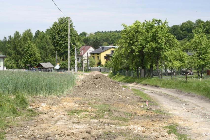 Powstaje nowe  jurajska droga rowerowa w gminie Żarki ZDJĘCIA