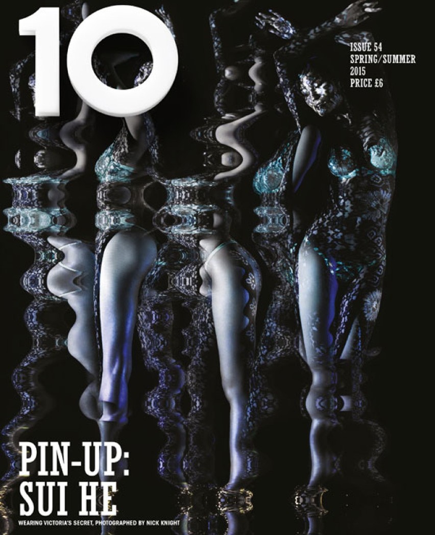 Sui He na okładce "10 Magazine"