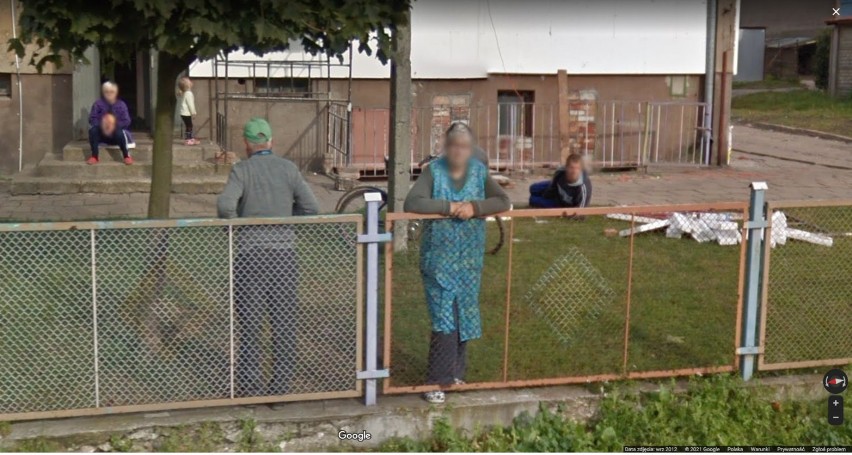 Wioski pod Gołańczą w Google Street View. Mieszkańcy i goście przyłapani przez kamerę