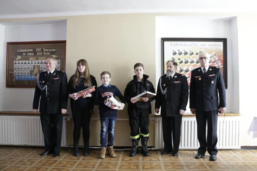 Młodzież z gminy Koszęcin walczyła o awans do kolejnego etapu konkursu wiedzy pożarniczej [ZDJĘCIA]