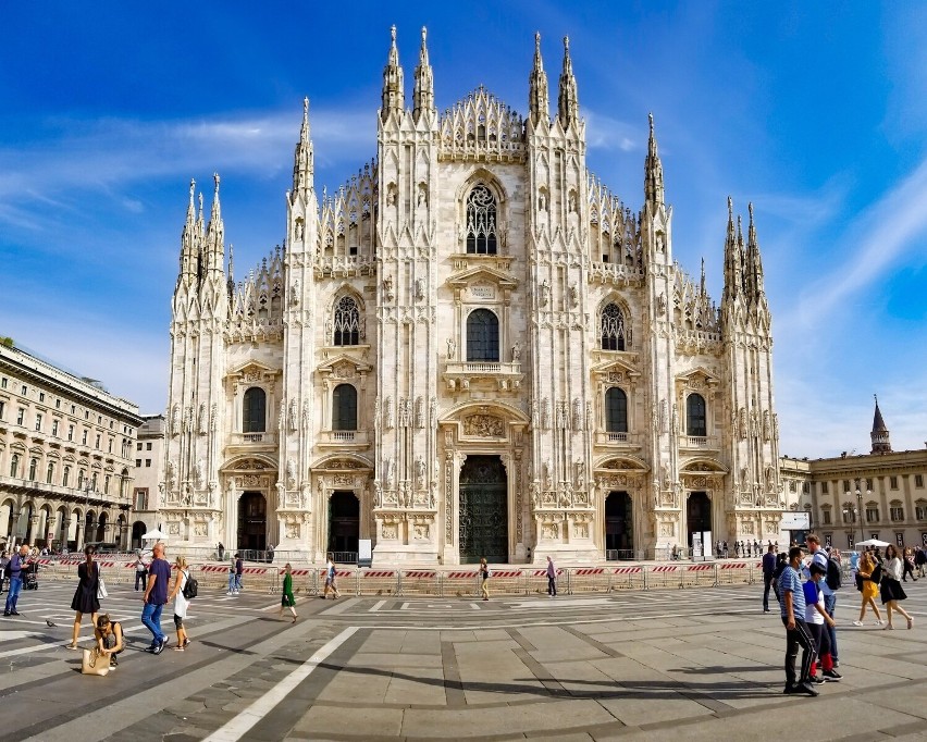 Duomo di Milano to symbol miasta. Ta ogromna gotycka katedra...
