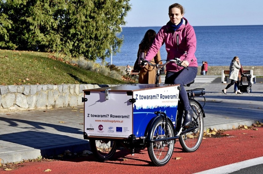 W Gdyni wypożyczysz rower do przewozu towarów. Miasto zakupiło 10 rowerów do zadań specjalnych dla przedsiębiorców 