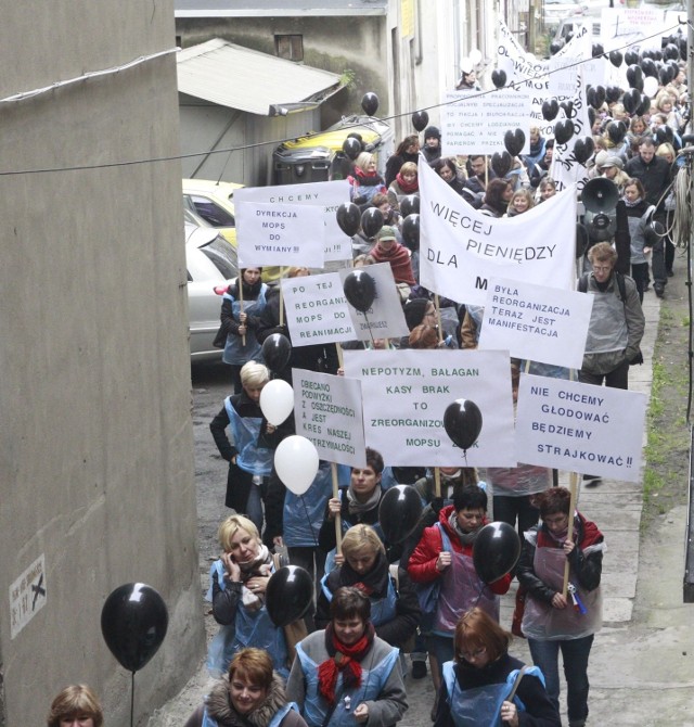 Ostatni raz pracownicy łódzkiego MPOS protestowali w lutym