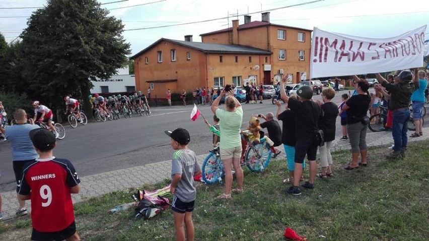 Przez Połomię przejechali kolarze Tour de Pologne