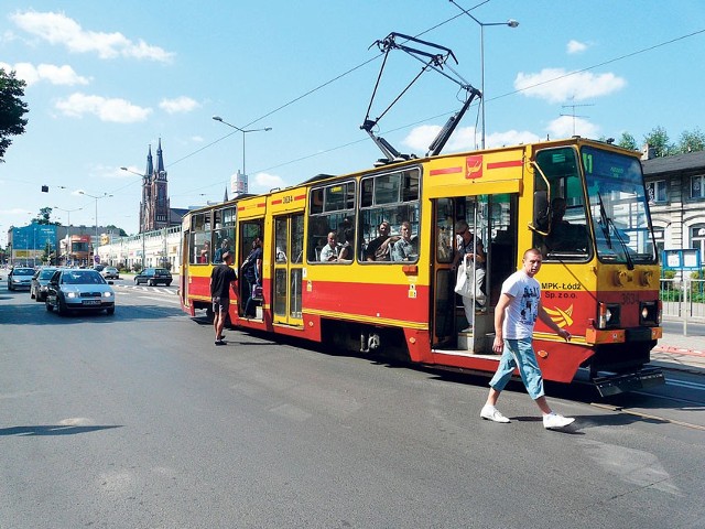 Tramwaj linii 41 będzie kończył bieg w Łodzi na rondzie Lotników Lwowskich.
