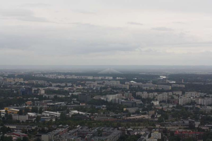 widok na Wrocław ze Sky Tower