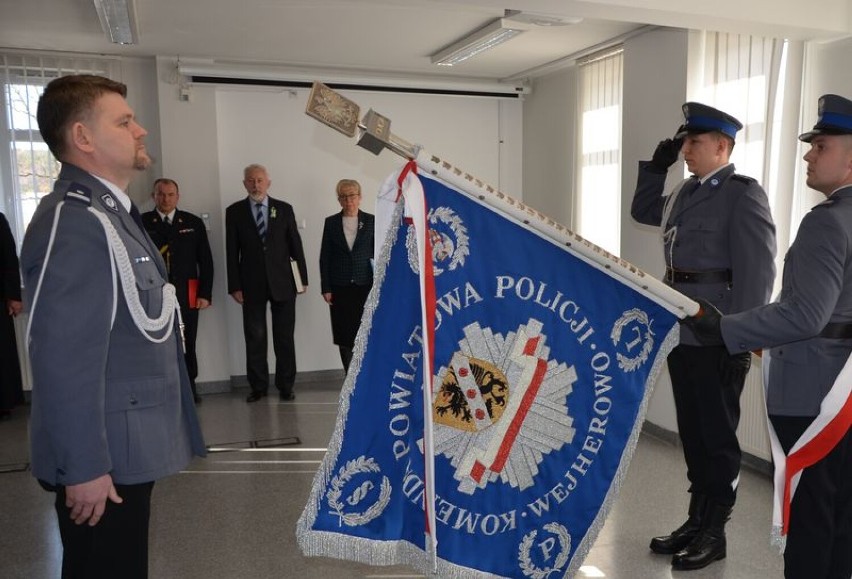 Powołano nowego komendanta w Komendzie Powiatowej Policji w Wejherowie. Został nim podinsp. Robert Ronduda