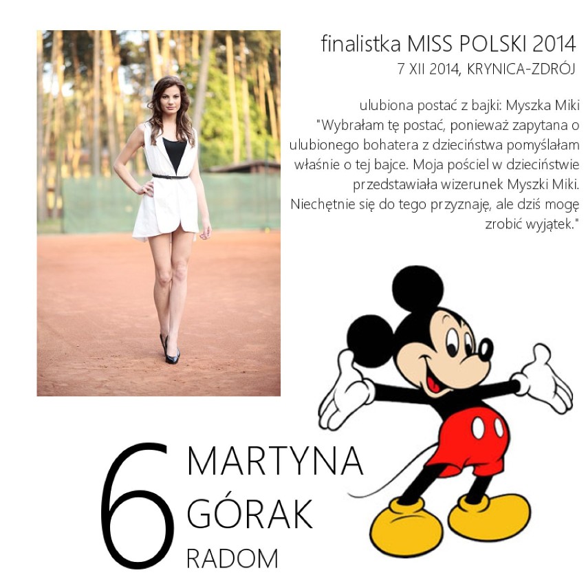 Miss Polski 2014. Czy finalistki lubią... bajki? [ZDJĘCIA]