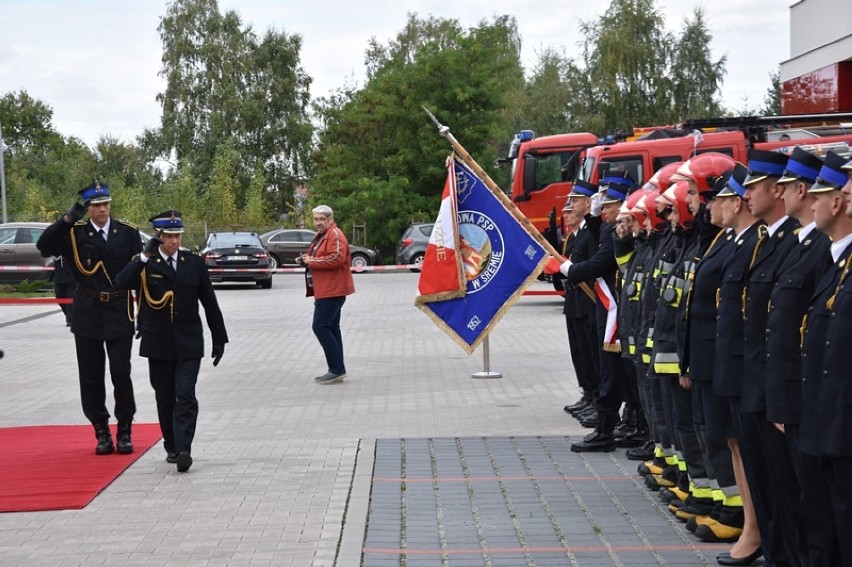 Komendant śremskiej straży pożarnej pożegnał się z załogą