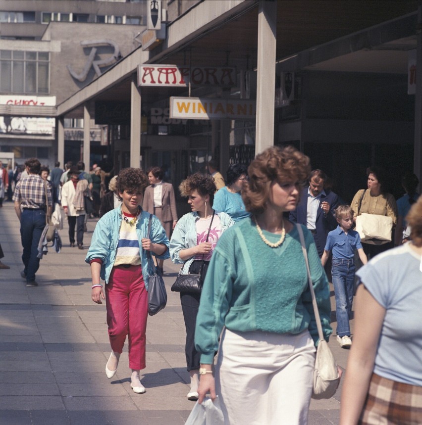 Śródmieście Warszawy w 1986 roku