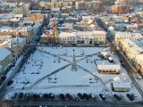 Świecie. Stare miasto i okolice w zimowej scenerii z lotu ptaka. Zobacz niesamowite zdjęcia z drona