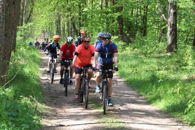 Trasa rajdu będzie przebiegać przez malownicze tereny Parku Krajobrazowego Międzyrzecza Warty i Widawki.