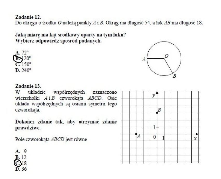 14 listopada 2012 druga część próbnego egzaminu...