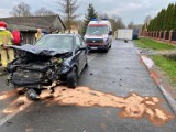 Nerwowy piątek na drogach powiatu bełchatowskiego. Wypadki w gminach Rusiec i Drużbice