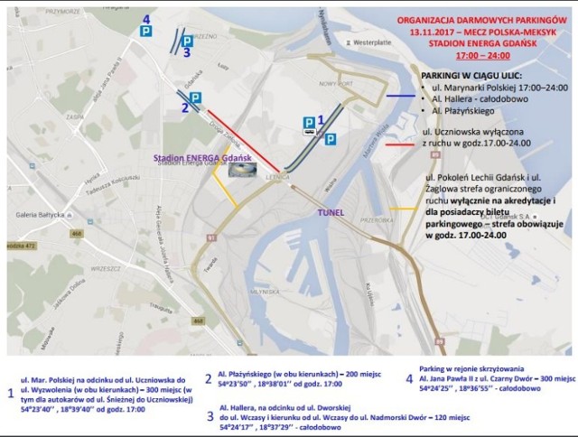 Mecz Polska-Meksyk 13.11.2017 organizacja ruchu i komunikacji miejskiej w dn. 13 listopada 2017