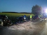 Tragiczny wypadek na trasie Lubogoszcz-Konotop koło Sławy. Dwie osoby zginęły na miejscu, kobieta zmarła w szpitalu