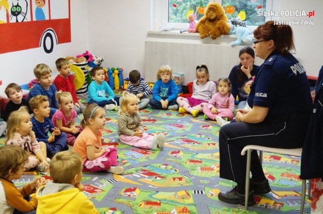 Policja w Jastrzębiu: odwiedziny w przedszkolu