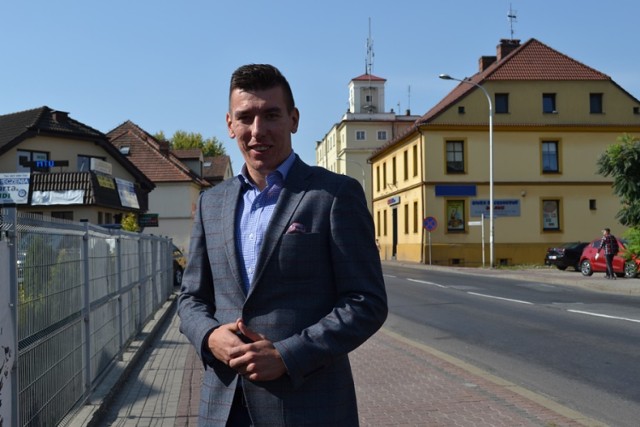 Kandydat na burmistrza Sycowa Dariusz Maniak
