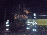 Pożar kotłowni w budynku gospodarczym w Międzybłociu 