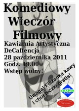 Komediowy Wieczór Filmowy w piątek w DeCaffencji