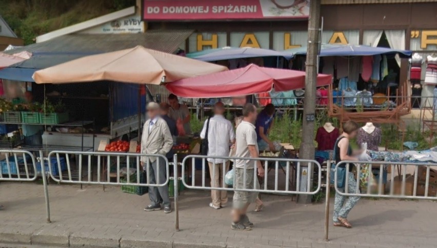 Mieszkańcy Lublina przyłapani na targu przy Ruskiej. Zobaczcie zdjęcia z Google Street View