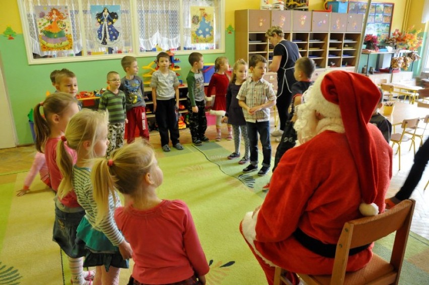 Nowy Dwór Gdański. Święty Mikołaj odwiedził przedszkolaków