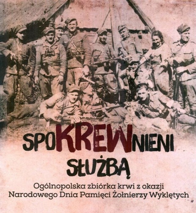 Akcja "SpoKREWnieni służbą". Zbiórka krwi w Kaliszu