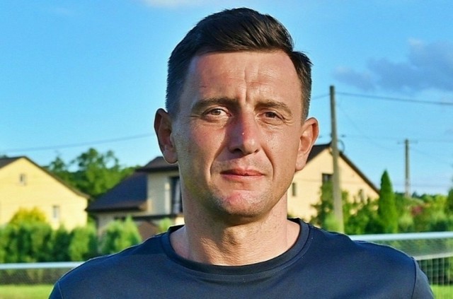 Jarosław Rak, trener KS PKM Olkusz.