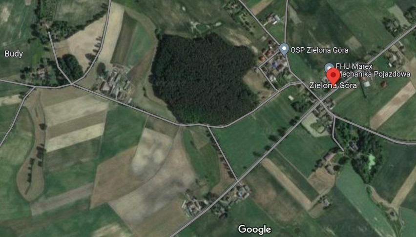 Wieś Zielona Góra, gm. Lubichowo, powiat starogardzki, woj....