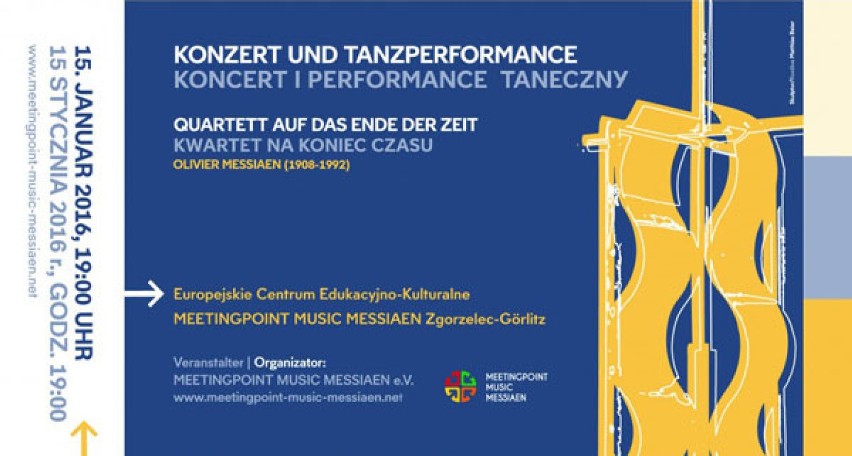 Zgorzelec: Koncert i Performance Taneczny "Kwartet na koniec czasu"