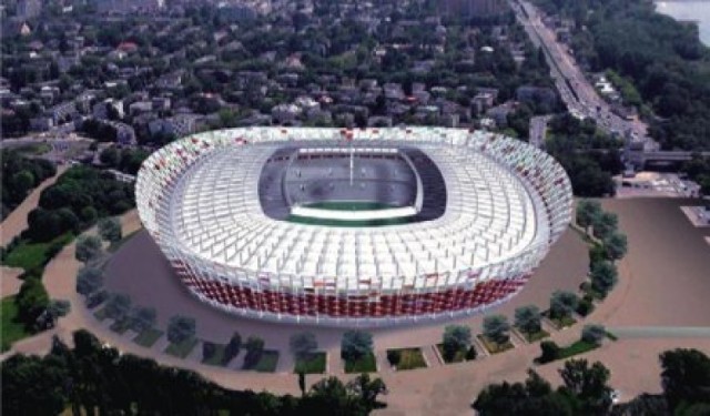 Projekt stadionu narodowego.