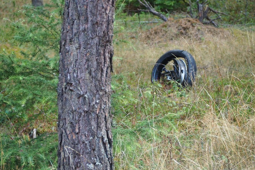 Śmiertelna czołówka na DW nr 178 Trzcianka - Niekursko. 27-letni motocyklista z Trzcianki zginął na miejscu [ZDJĘCIA]