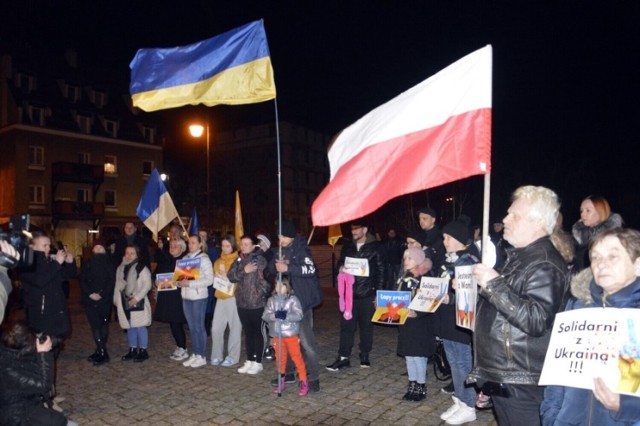 Głogów solidarny z Ukrainą