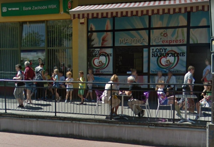 Centrum Sieradza na Google Street View. Rozpoznajesz te...