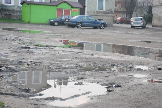 Parking przy al. Kościuszki w Kościanie