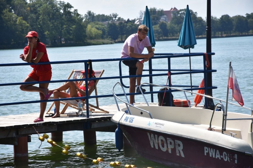 Sobota na plaży nad Jeziorem Durowskim. Zobacz zdjęcia 