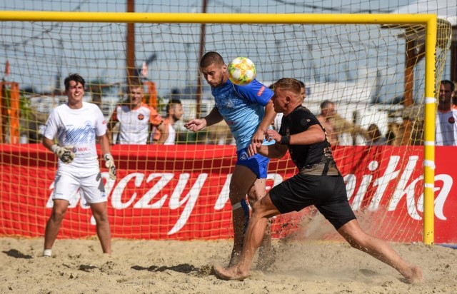 Mistrzostwa Polski w plażowej piłce nożnej w Gdańsku (8.07.2022)