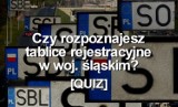 QUIZ. Czy rozpoznajesz tablice rejestracyjne w woj. śląskim?