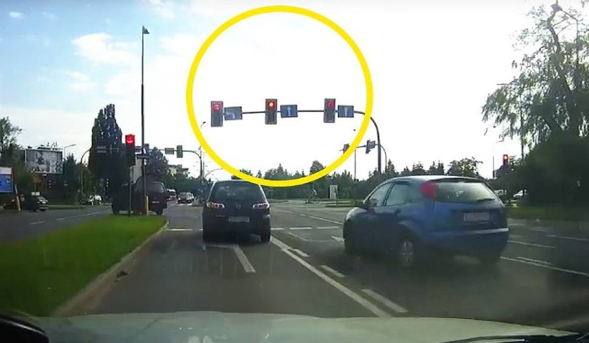 Żółte światło to dla części kierowców sygnał nie do tego, by...