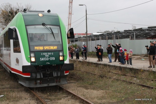 O przywrócenie kolei do Łomży od wielu  lat zabiega poseł Lech Kołakowski.