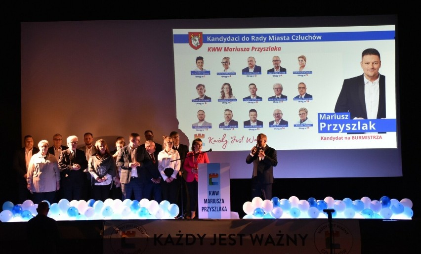 Konwencja wyborcza KWW Mariusza Przyszlaka