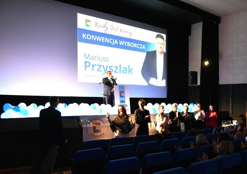 Konwencja wyborcza KWW Mariusza Przyszlaka